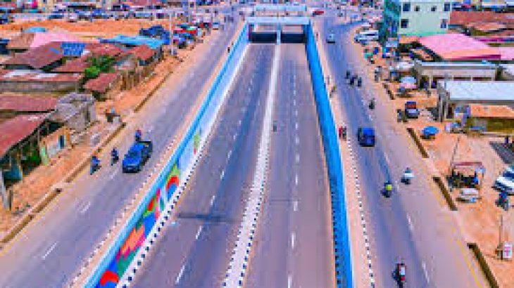 Tinubu Inaugurates Nasarawa Underpass, 3.7km Dualised Township Roads